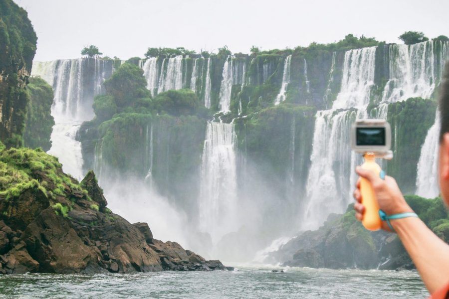 Adventure in Iguazu falls