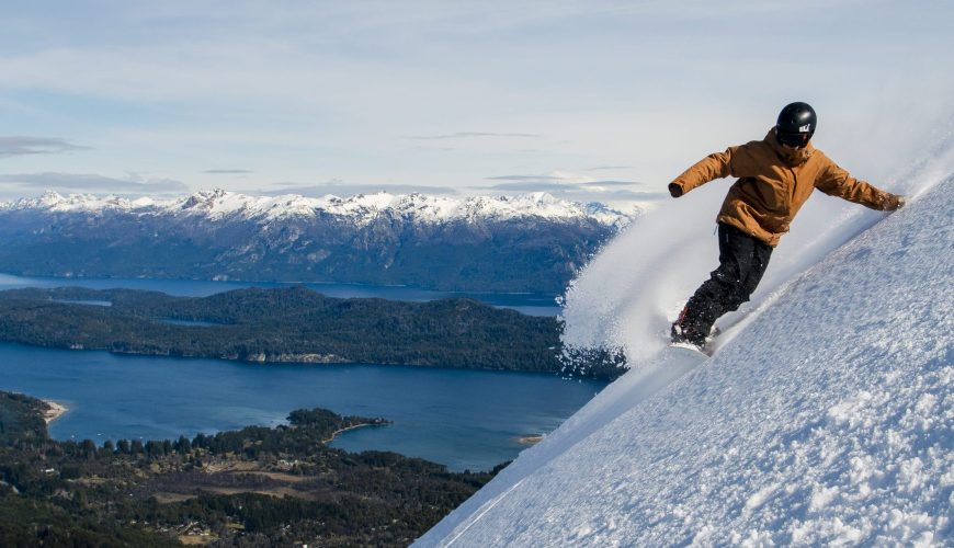 Ski et snowboard à Bariloche, en Argentine.