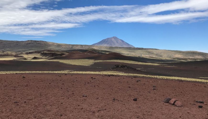 Cône du volcan Payunia à Malargüe. Mendoza