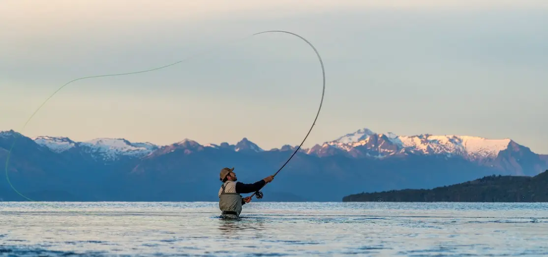 Argentina From Buenos Aires. Fly fishing