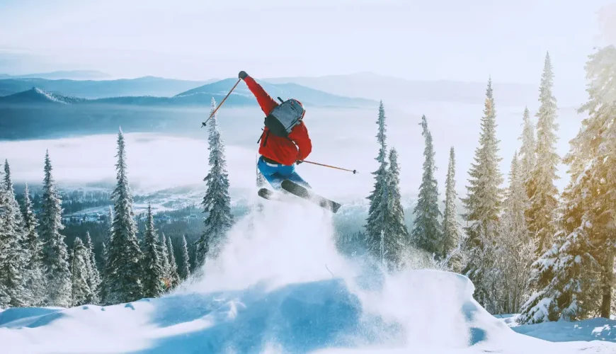 Skifahren in Patagonien.