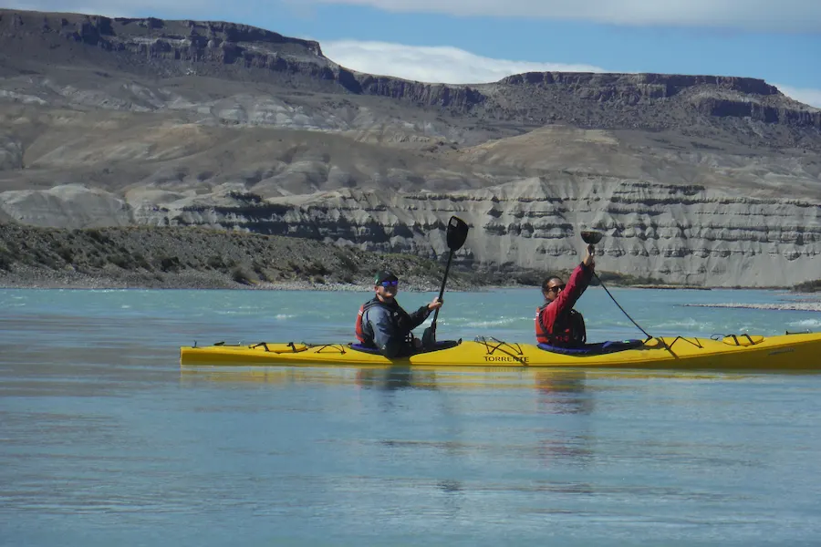 <span>Tag 8<p>El Chaltén - El Calafate: Kajak auf dem Río La Leona</p></span>