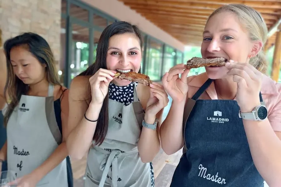 Cours de cuisine dans un domaine viticole de Mendoza