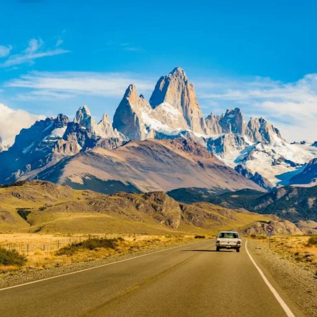 The beautiful roads of El Chalten