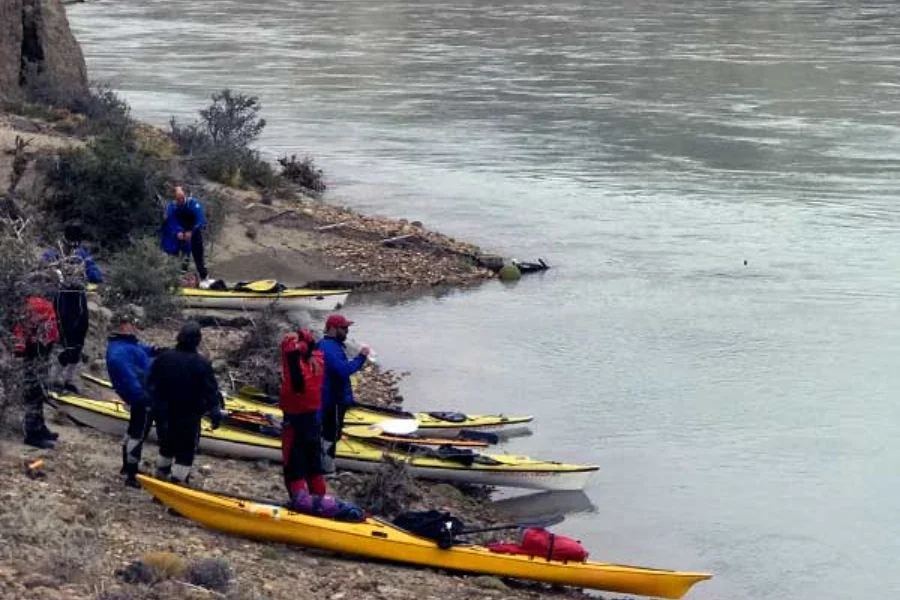 kayak en El Chaltén