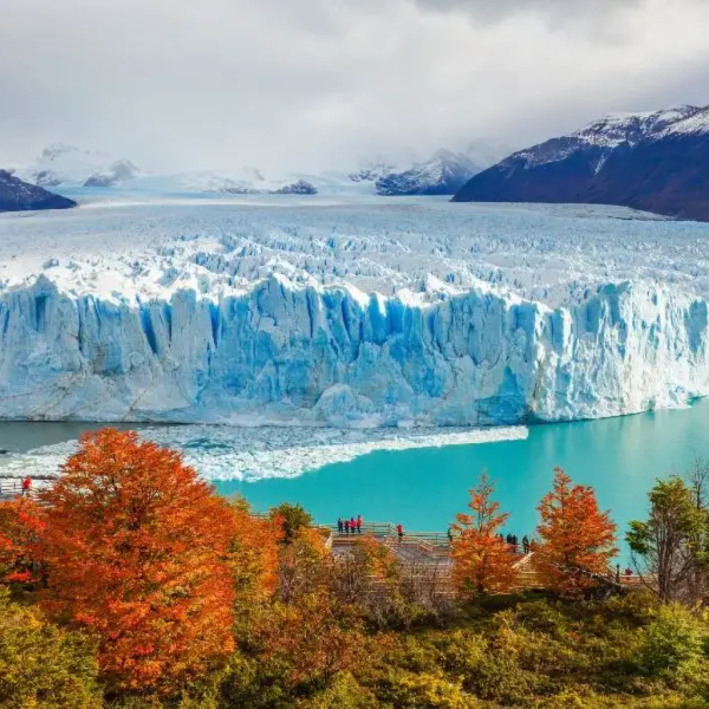 Vista sul ghiacciaio Perito Moreno