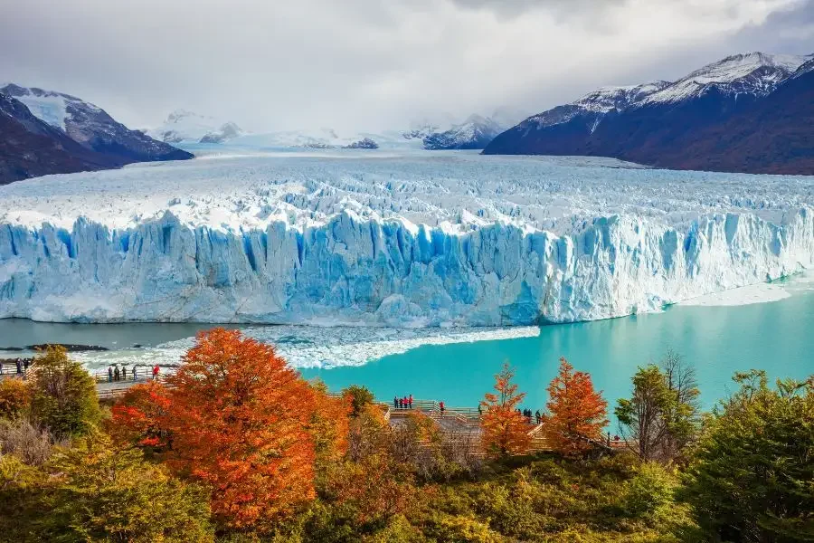 Vista sul ghiacciaio Perito Moreno