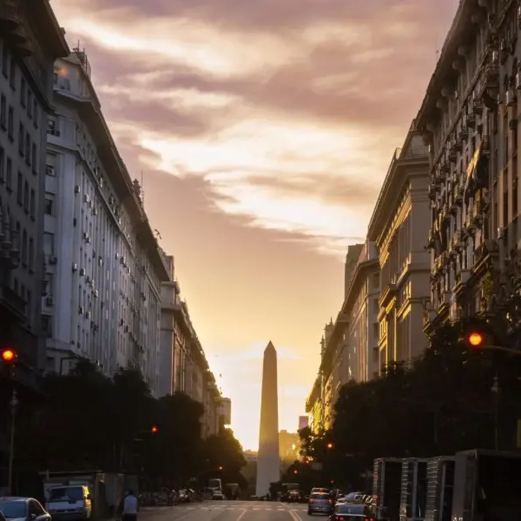 Atardecer en Buenos Aires