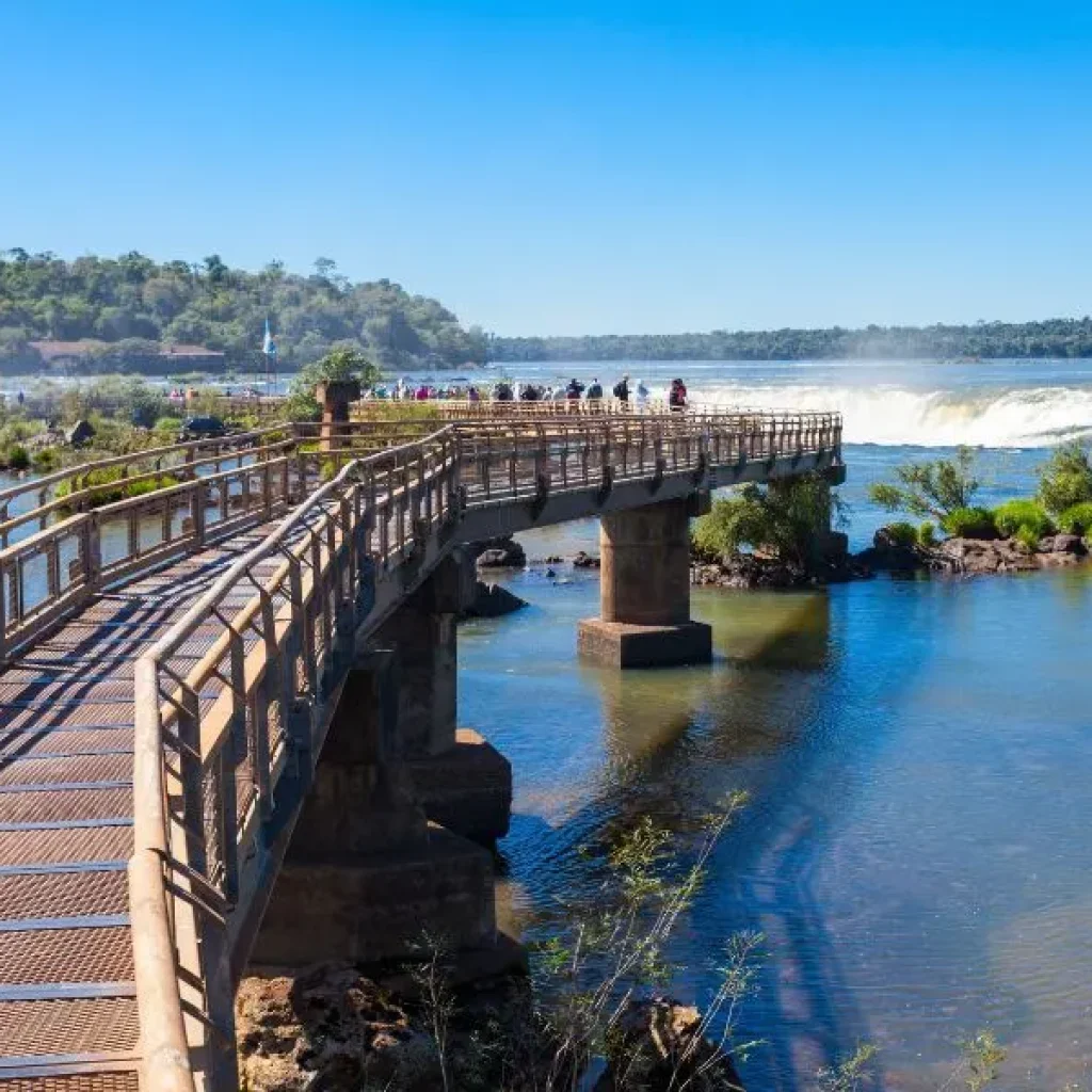 Iguazu Falls Tours A beautiful view of the Iguazu Falls