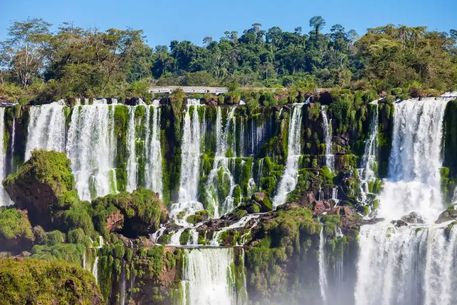 La vue imprenable sur les chutes d'Iguazu