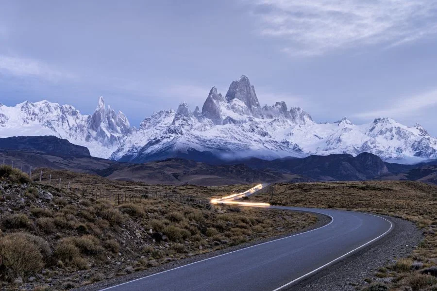 A very beautiful view of the El Chaltén