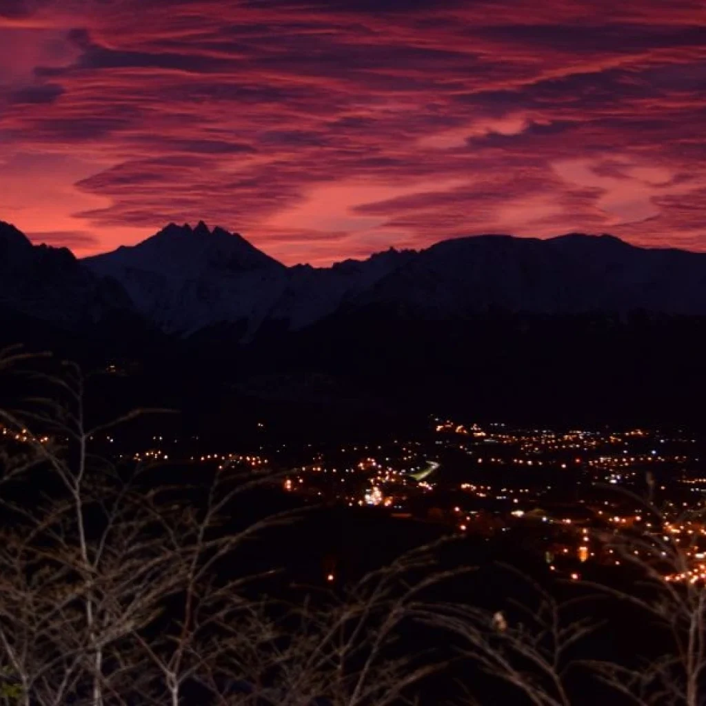 Eine schöne Aussicht auf Ushuaia