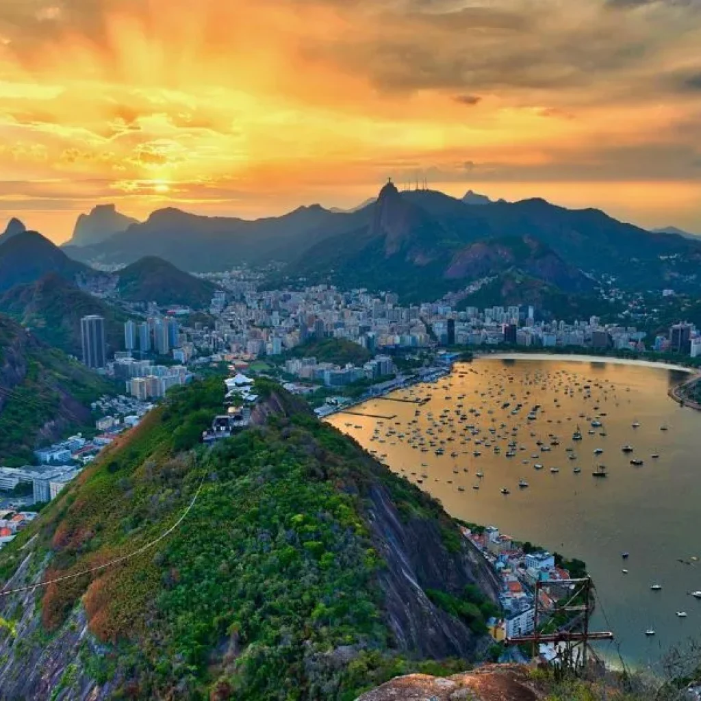 Las hermosas vistas de Río de Janeiro