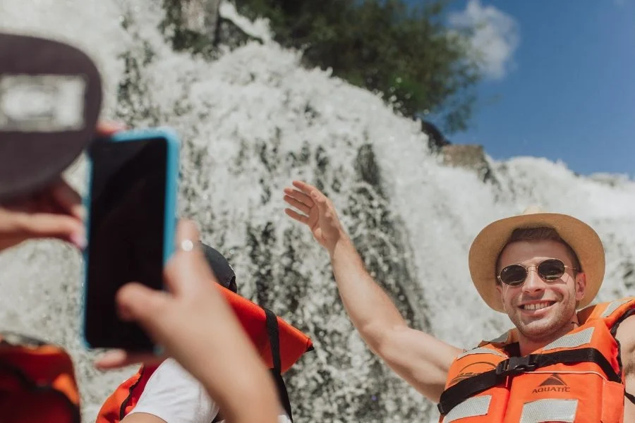 La vue imprenable sur les chutes d'Iguazu