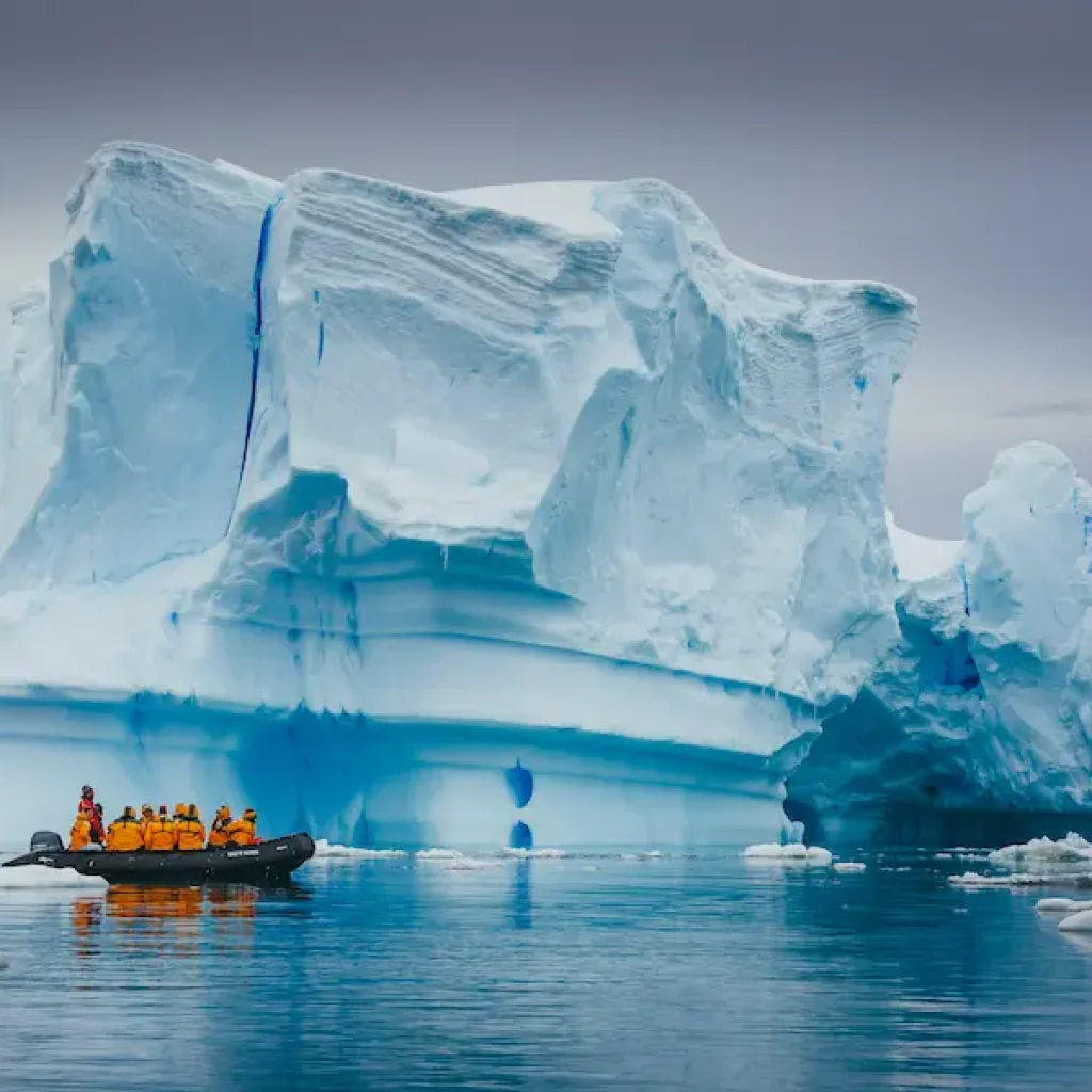 Charting a course through the pristine, frozen waters of Antarctica