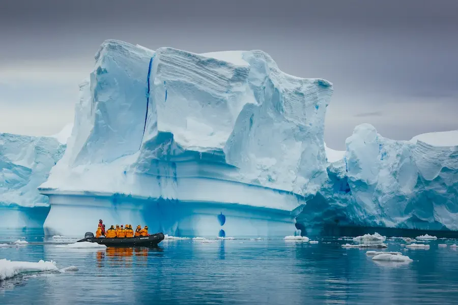 Charting a course through the pristine, frozen waters of Antarctica