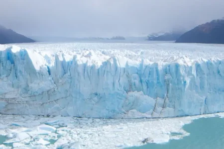 Majestuosa vista del glaciar Perito Moreno.