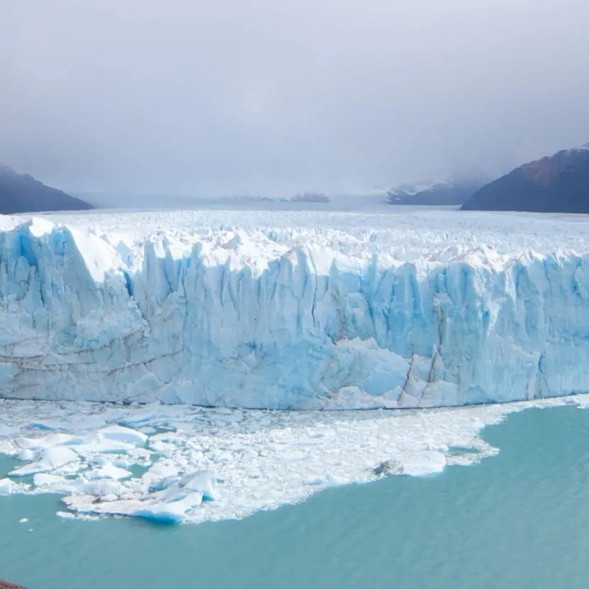 The front of the Perito Moreno Glacier, day two of this Patagonia itinerary of 5 days.